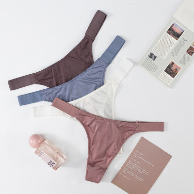 Combo 5 quần lót liền mạch lụa băng gợi cảm mới cho nữ cạp thấp thể thao yoga vô hình cho nữ Q8255