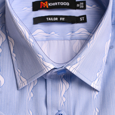 Áo sơ mi nam tay ngắn Form tailor fit