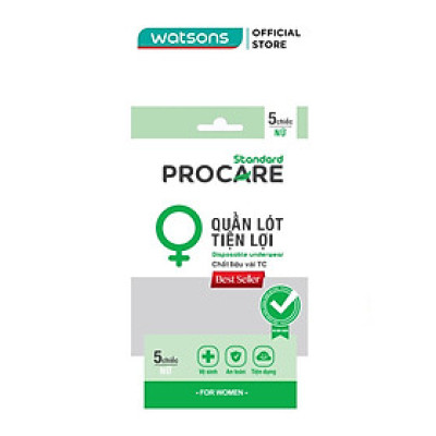 Quần Lót Tiện Lợi Procare 5 Cái