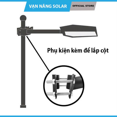 Đèn đường năng lượng mặt trời 3 mặt 400W