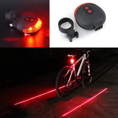 Đèn LED Chiếu Hậu Xe Đạp Cảnh Báo An Toàn Chống Thấm Nước - HENRYSA