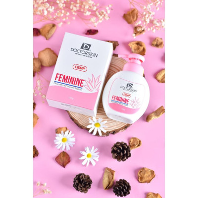 Dung Dịch Vệ Sinh Phụ Nữ Làm Giảm Viêm Nhiễm Dịu Da DOCTORSKIN 219g