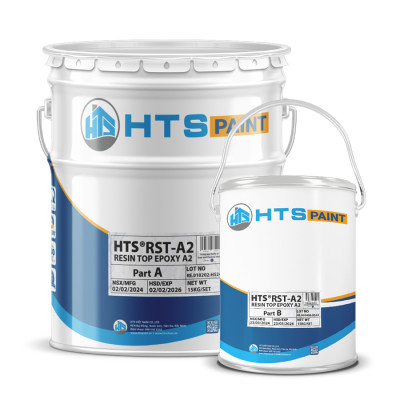Keo Epoxy Resin trong suốt HTS RST-A2 bộ to 15kg đổ sàn, đổ bàn ghế, decor 3D