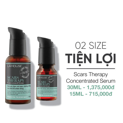Serum giúp dưỡng trắng da, làm mờ sẹo và se khít lỗ chân lông Lá House Scars Therapy Concentrated 15ml/30ml