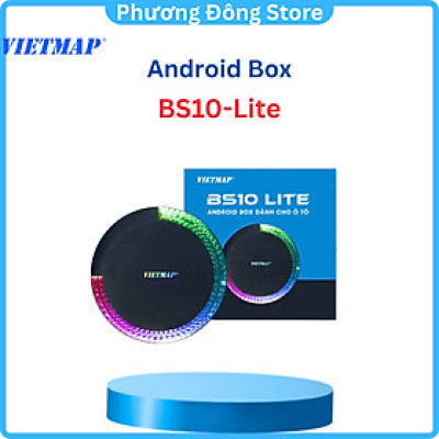 Vietmap BS10 LITE -  dành cho phụ kiện ô tô CarPlay An.droid Auto Dẫn đường và Vietmap Live - Hàng chính hãng
