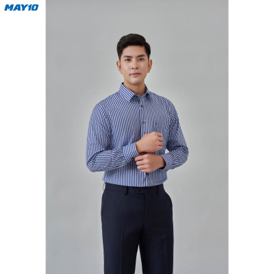 Sơ mi nam dài tay May10 form Regular mã 010123400 6