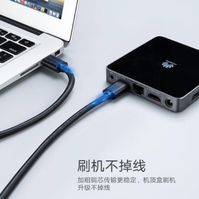 Ugreen UG10370US128TK 1M màu Đen Cáp 2 đầu USB 3.0 dương cao cấp - HÀNG CHÍNH HÃNG