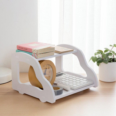 Kệ trang trí mini gắn tường 2 tầng đựng wifi, đầu thu,.... nhỏ gọn tiện dụng - Henrysa
