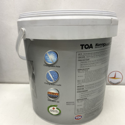Sơn lót chống kiềm ngoại thất cao cấp TOA NanoShield Sealer _5L