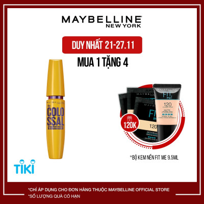 Mascara Maybelline Magnum Làm Dày Mi 10 Lần (9.2ml)