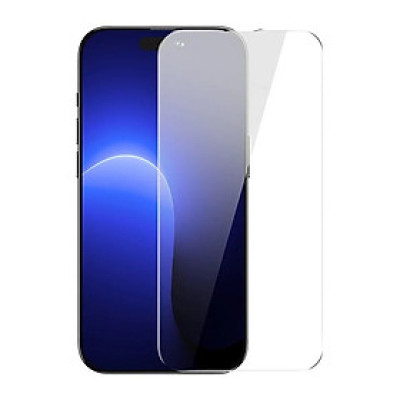 Kính cường lực siêu bền Baseus All-glass Tempered Glass Film 0.3mm Cho iPhone 14/13 Series (2 miếng/hộp) - Hàng chính hãng