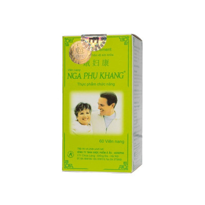 Thực phẩm chức năng bảo vệ sức khỏe viên nang Nga Phụ Khang