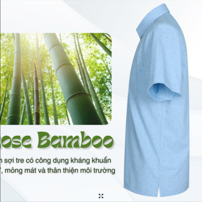 Áo sơ mi tay ngắn Khatoco