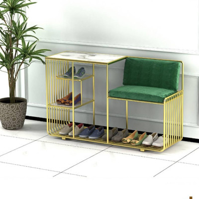 [Trả góp 0%] Ghế giày AK009 liền kệ IBIE nhiều tùy chọn