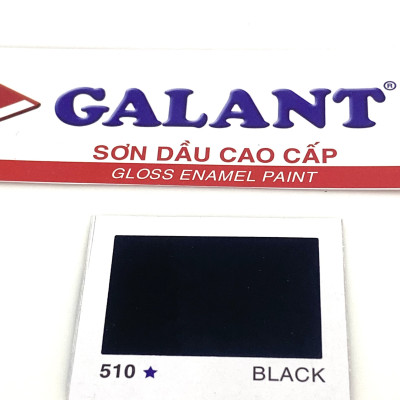 Sơn dầu Galant màu Black 510_ 0.8L