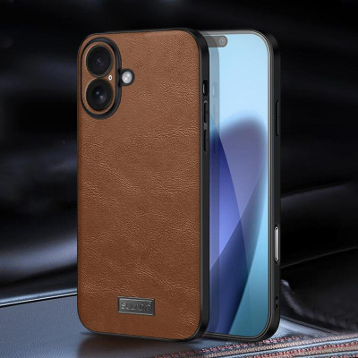 Ốp lưng da SULADA dành cho iPhone 17, iPhone Air, 17 Pro, iPhone 17 Pro Max – Chống sốc, chống trầy xước, sang trọng - hàng chính hãng