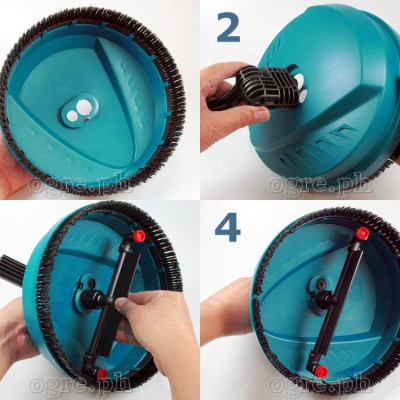 BÀN CHẢI XỊT RỬA 250MM TOTAL TGTPB251 - HÀNG CHÍNH HÃNG