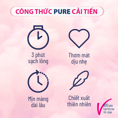 Kem Tẩy Lông Veet Pure Normal 50g