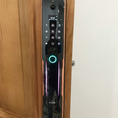 Khóa Vân Tay Tự Động Cao Cấp Kaimi KM11 Ultra - Màu đồng - Hàng Chính Hãng