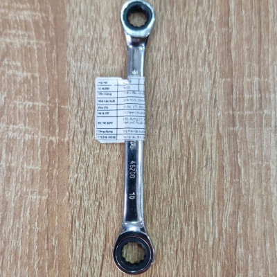Cờ lê 2 đầu vòng 8x10mm bánh cóc tự động SATA 46200
