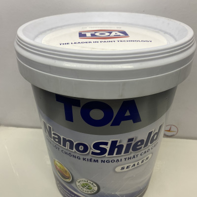 Sơn lót chống kiềm ngoại thất cao cấp TOA NanoShield Sealer _18L