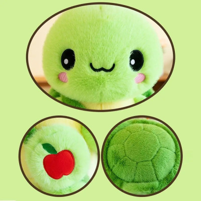 Thú nhồi bông con rùa đeo balo đáng yêu - Size 22cm - Quà tặng gấu bông rùa êm mịn cho bé.