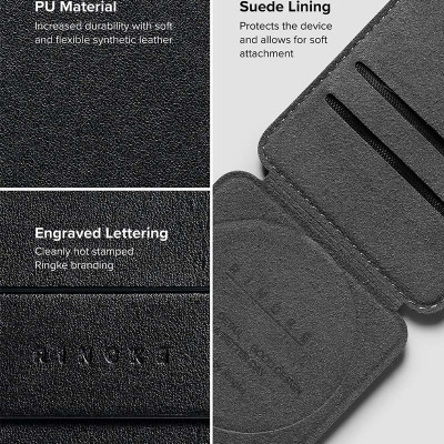 Ví kiêm giá đỡ RINGKE Slide Grip Wallet Magnetic - Hàng Chính Hãng