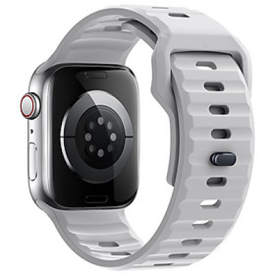 Dây Silicone cho Apple Watch Series 4/5/6/7/8/9/SE1,2/10 & Apple Watch Ultra 1/2 Size 40/41/42mm & 44/45/46/49mm - Hàng Chính Hãng