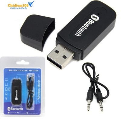 Usb Bluetooth Audio BT 163 HJX-001 Chuyển Loa Thường Thành Loa Bluetooth - Hàng Nhập Khẩu