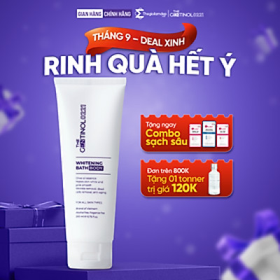 Kem ủ trắng da, tẩy tế bào chết  body The Gentinol 0221 200ml