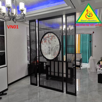 Vách ngăn phòng khách nhà bếp VN01 - Nội thất lắp ráp Viendong Adv