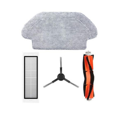 Phụ kiện màng lọc, khăn lau, chổi giữa, chổi cạnh Robot hút bụi Mop Pro, Mop P, Mijia Gen 2