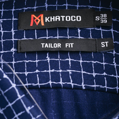 Áo sơ mi Khatoco sale off 50% (S)