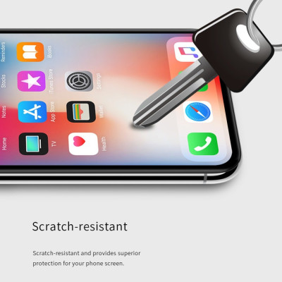 Miếng dán Kính Cường Lực full 3D cho iPhone XS MAX / iPhone 11 Pro Max Nillkin XD CP+Max - Hàng Chính Hãng