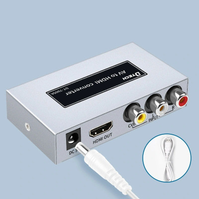 Bộ chuyển đổi video AV sang HDMI Dtech DT-7005A full HD. Hàng chính hãng !!! 