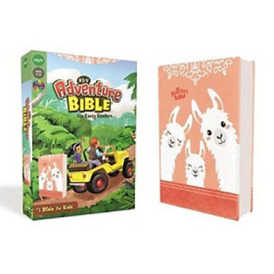 Sách - NIrV, Adventure Bible for Early Readers, Leathersoft, Coral, Full by Lawrence O. Richards (US edition, paperback)