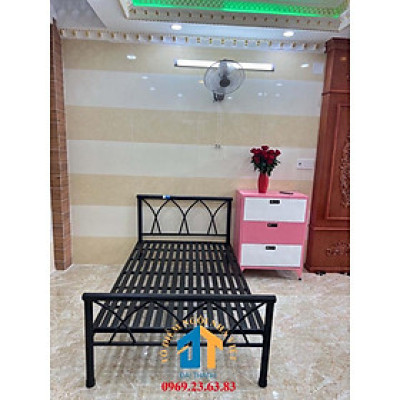 Giường sắt mỹ nghệ giá rẻ nhiều size từ 1m đến 1m8