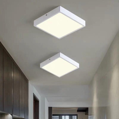 Đèn ốp trần nổi 12W Tròn Vuông 2 màu ánh sáng
