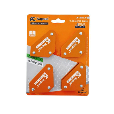 Bộ 4 ke góc 10LBS nam châm kapusi, ke góc 45 độ,90 độ và 135 độ
