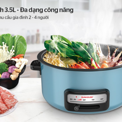 LẨU ĐIỆN SUNHOUSE SHD4527 - Hàng Chính Hãng