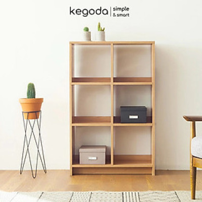 Kệ Sách Gỗ 3 Tầng Đơn Giản Thương Hiệu KEGODA KGD23