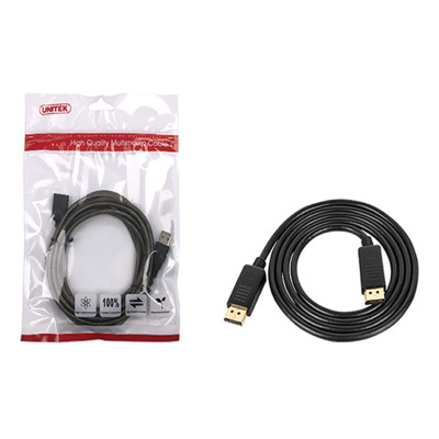 Cáp Chuyển Displayport Ra Displayport Unitek YC 609BK (3m) - Hàng Chính Hãng