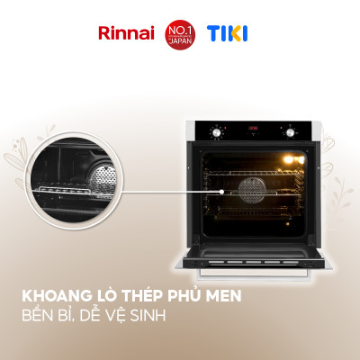 Lò nướng điện âm tủ  Rinnai RO-E6110XA-VB dung tích 69L 3100W