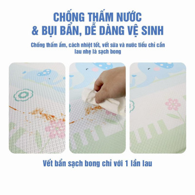 Thảm trải sàn Silicon chống trơn trượt cho bé Toyshouse tiêu chuẩn Châu Âu EU71 