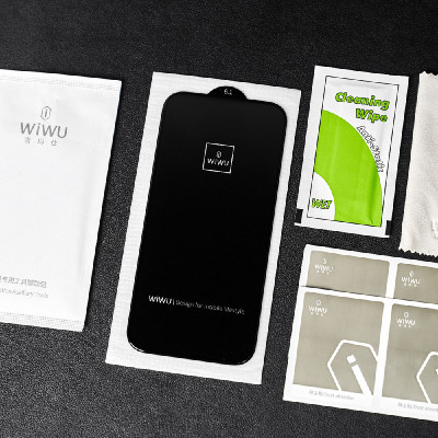 Cường lực iPhone 15/ 15 Plus WiWU HD Smooth Screen Protector - hàng chính hãng