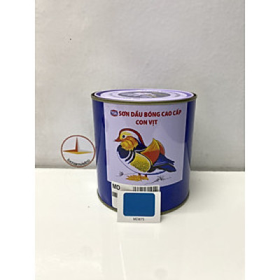 Sơn dầu cao cấp TOA Con Vịt màu xanh dương MD 875 _ 800 ml