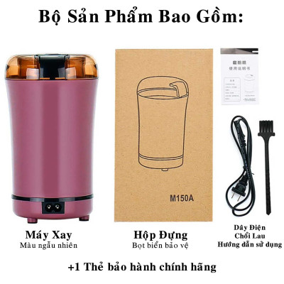 Máy Xay Hạt Khô, Dụng cụ nghiền, Máy Xay Tiêu, Máy Xay Bột Ngũ Cốc, Cafe, Thảo Dược, Các Loại Hạt Cực Nhanh Chỉ Từ 6 Đến 18 Giây - Hàng Chính Hãng DoDoDios