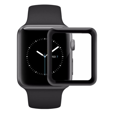 Miếng Dán Cường Lực Glass 3D 9H Full Màn Hình Cho Apple Watch - Hàng chính hãng
