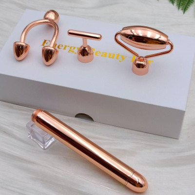 (Có Pin Sẵn) Cây massage mặt nâng cơ (Nhận hàng sau 1-3 ngày) săn da mặt giảm nếp nhăn & Máy Mát Xa Mắt Mini