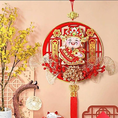 Lắc Đầu Vẫy Gọi Tài Lộc Thần Tài Size 38 cm Loại Lớn Đẹp